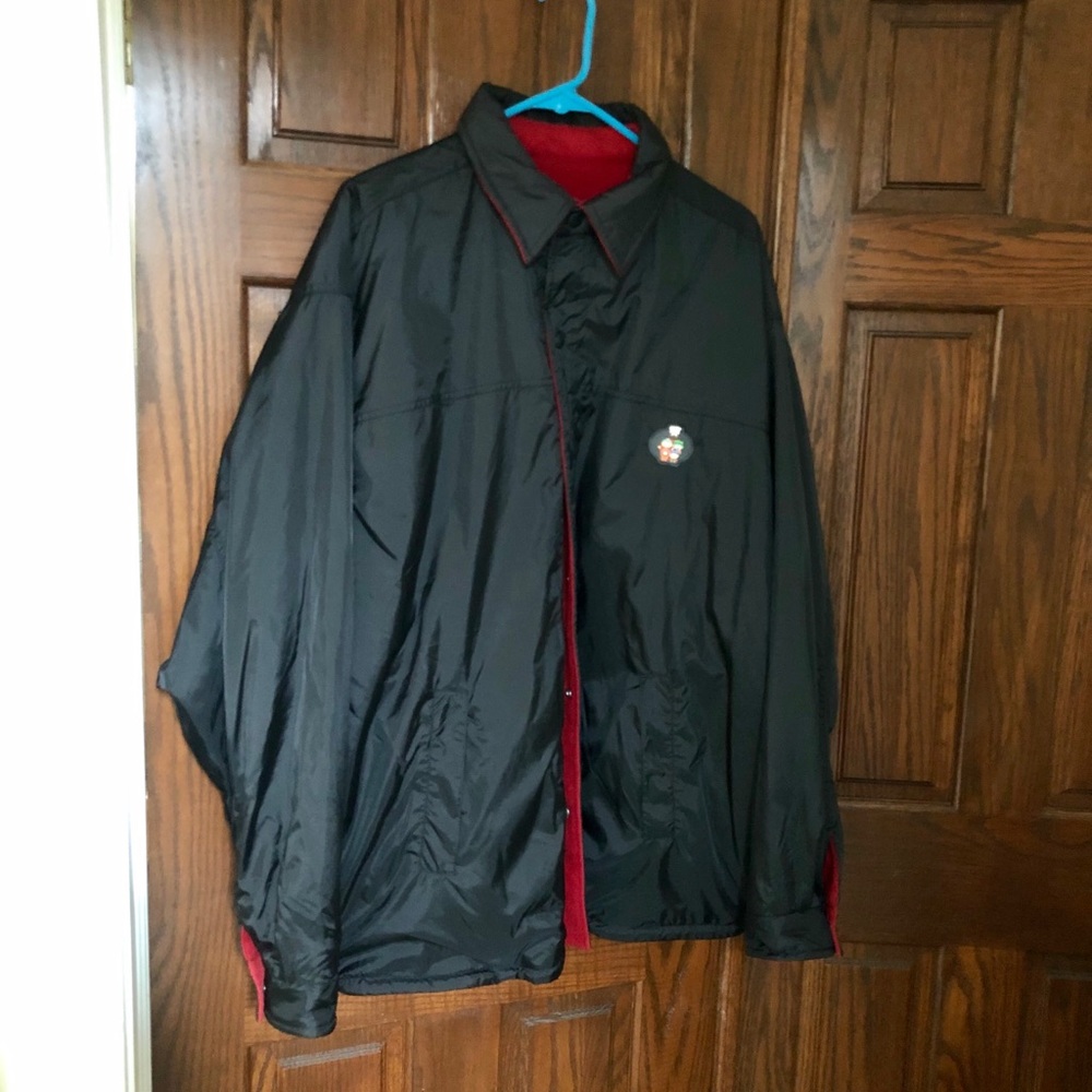 Woodlake New Reversible Red Fleece/ Blk Coat